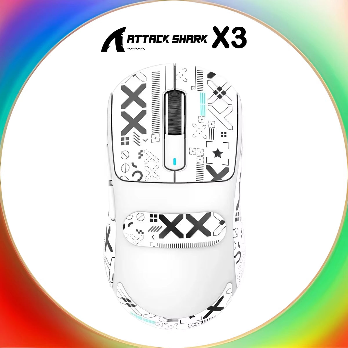 X3 Wireless Gaming Mouse Ultra-Lightweight 26K DPI PAW3395 Sensor